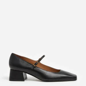 Heels^Flattered Evan Leather Black