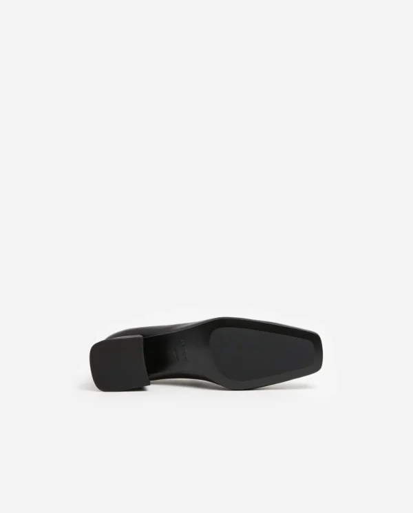 Heels^Flattered Evan Leather Black