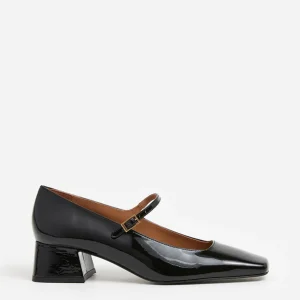 Heels^Flattered Evan Leather Black Patent