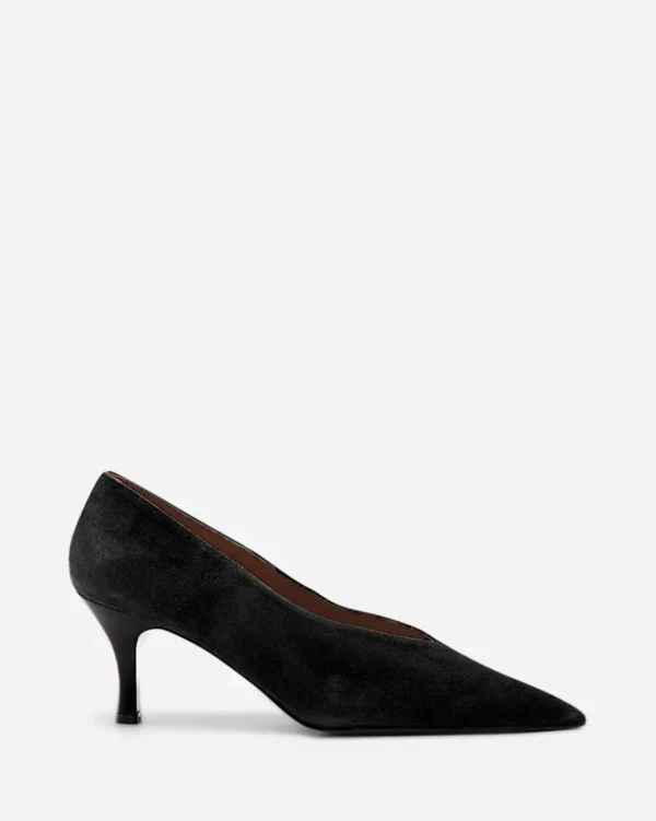 Heels^Flattered Fabienne Suede Black