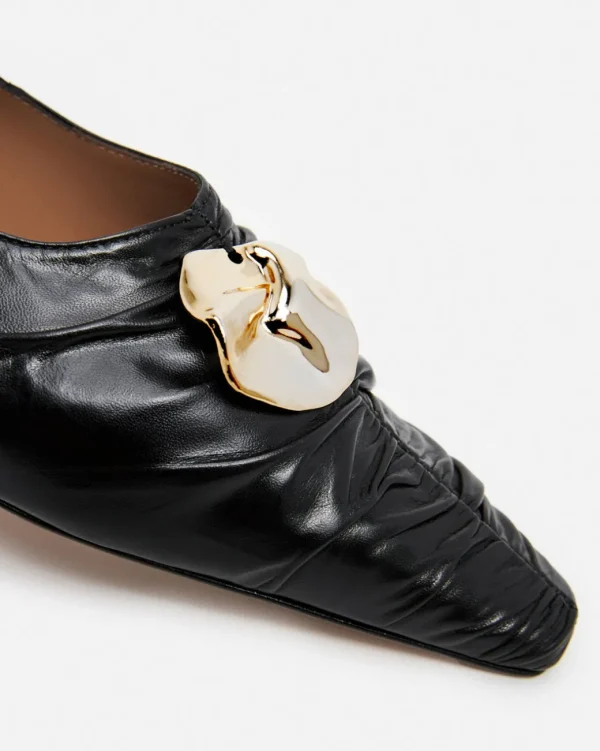 Ballet Flats^Flattered Florence Leather Black