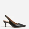 Heels^Flattered Franchesca Leather Black