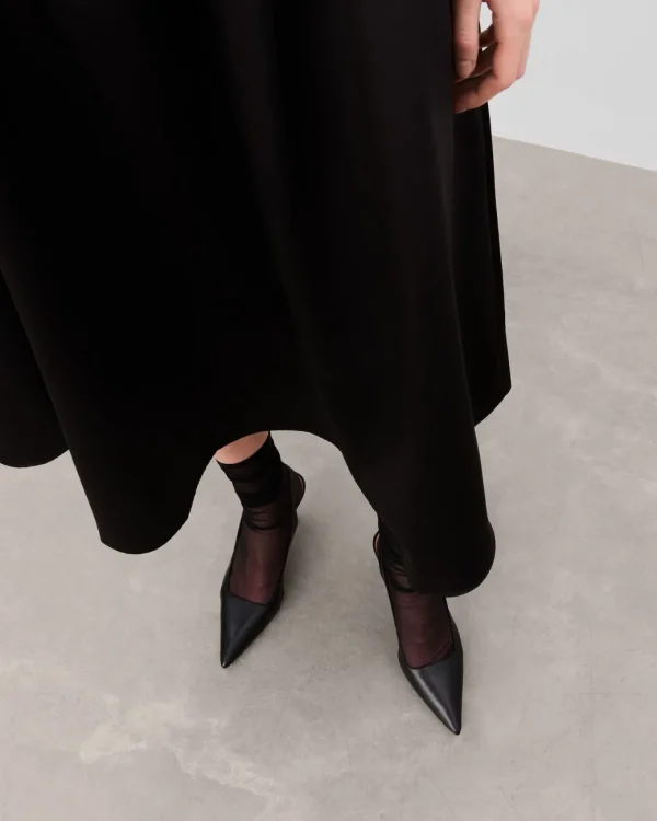 Heels^Flattered Franchesca Leather Black