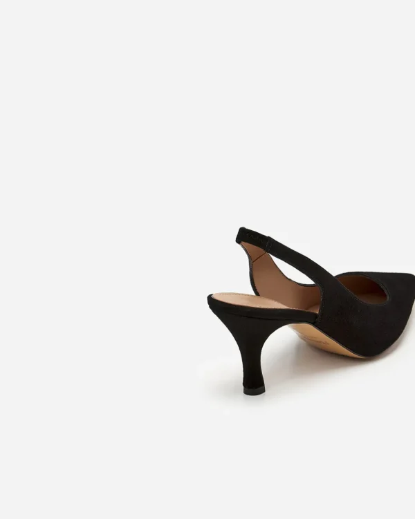 Heels^Flattered Franchesca Suede Black