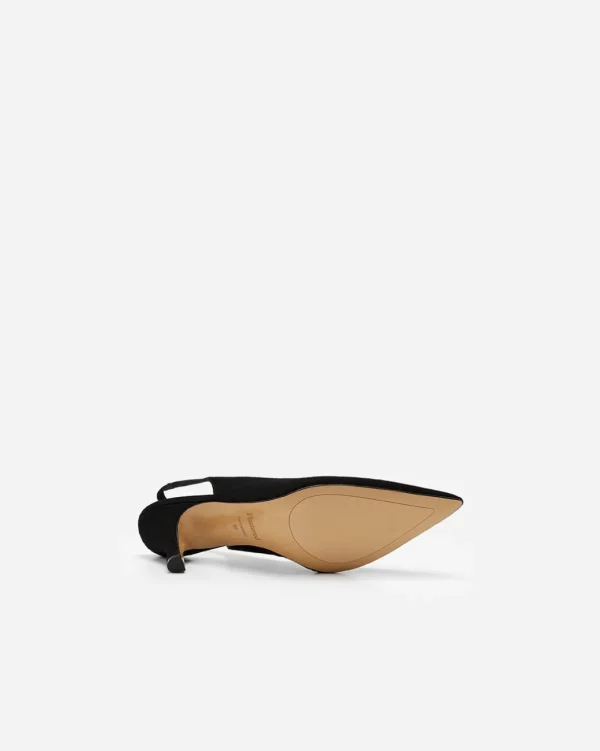 Heels^Flattered Franchesca Suede Black