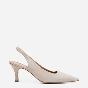 Heels^Flattered Franchesca Suede Sand