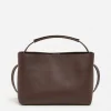 Top Handle Bags | Shoulder Bags^Flattered Hedda Midi Handbag Leather Chocolate