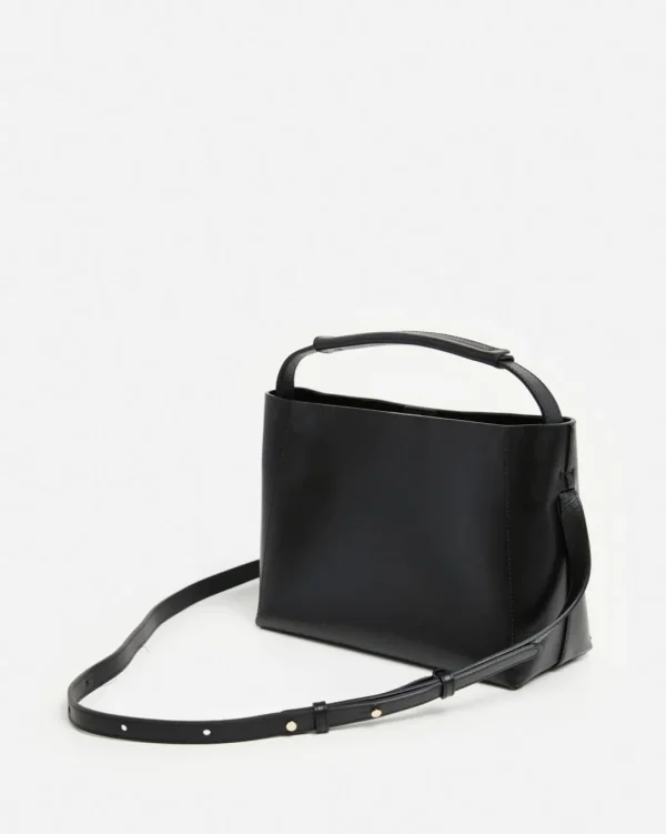 Top Handle Bags | Shoulder Bags^Flattered Hedda Midi Handbag Leather Black