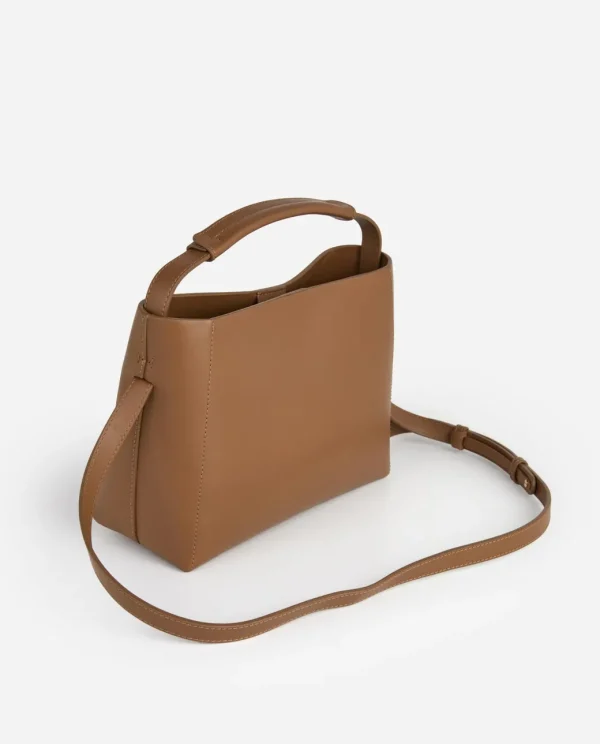 Top Handle Bags | Shoulder Bags^Flattered Hedda Midi Handbag Leather Nut