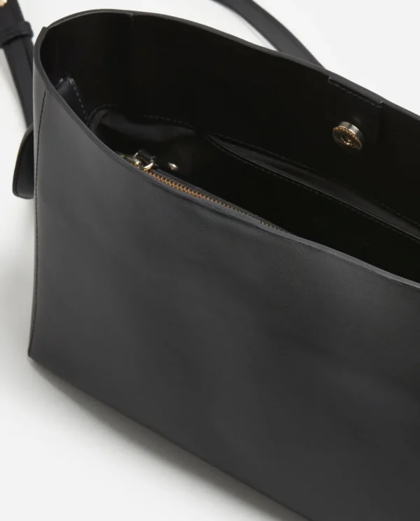 Top Handle Bags | Shoulder Bags^Flattered Hedda Midi Handbag Leather Black