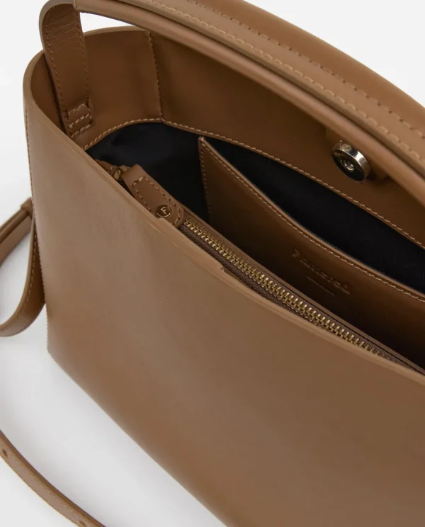 Top Handle Bags | Shoulder Bags^Flattered Hedda Midi Handbag Leather Nut