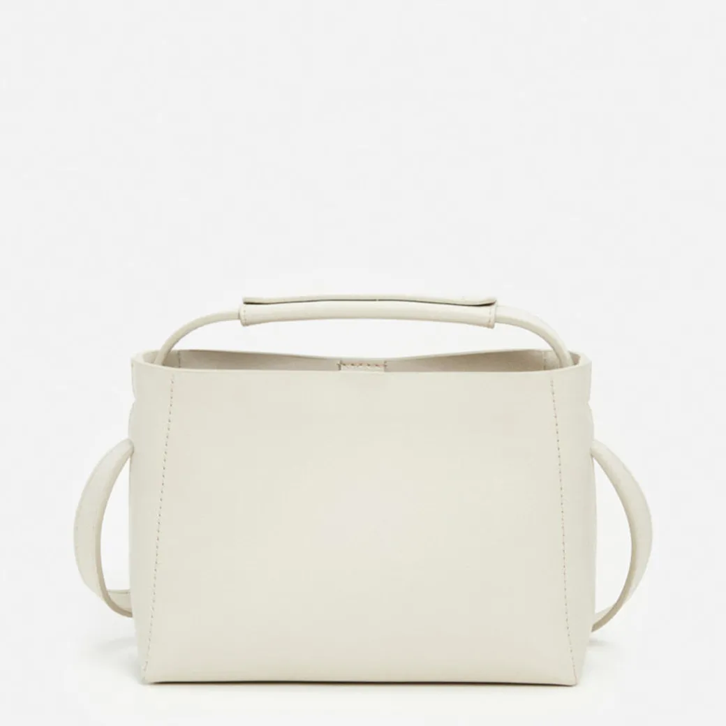 hedda_mini_handbag_leathe_0-4.webp Top Handle Bags | Shoulder Bags^Flattered Hedda Mini Handbag Leather Vanilla