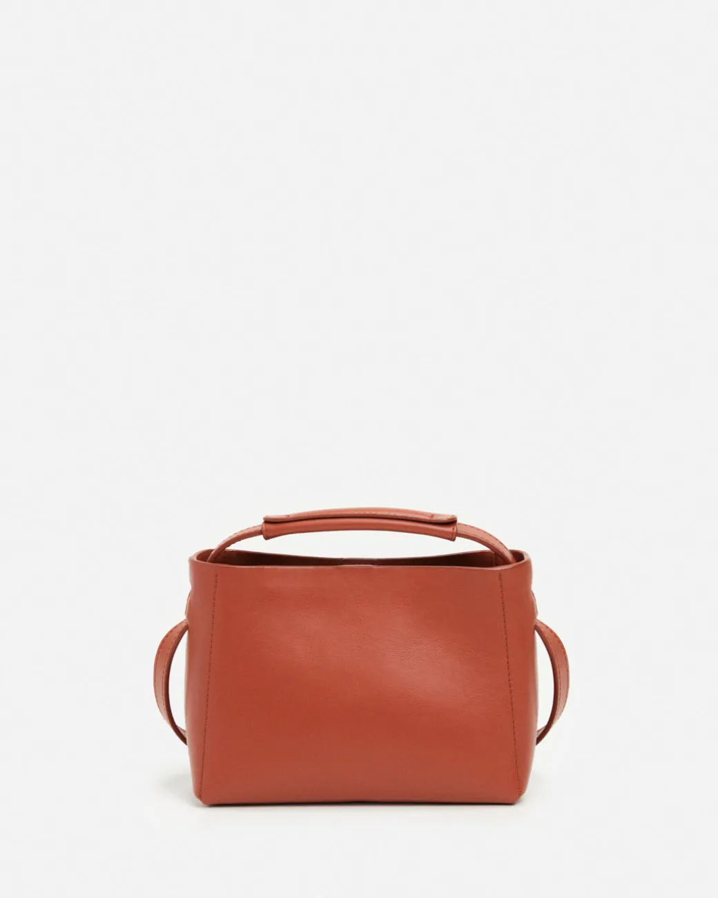hedda_mini_handbag_leathe_1-5.webp Top Handle Bags | Crosshoulder Bag^Flattered Hedda Mini Handbag Leather Red Brick