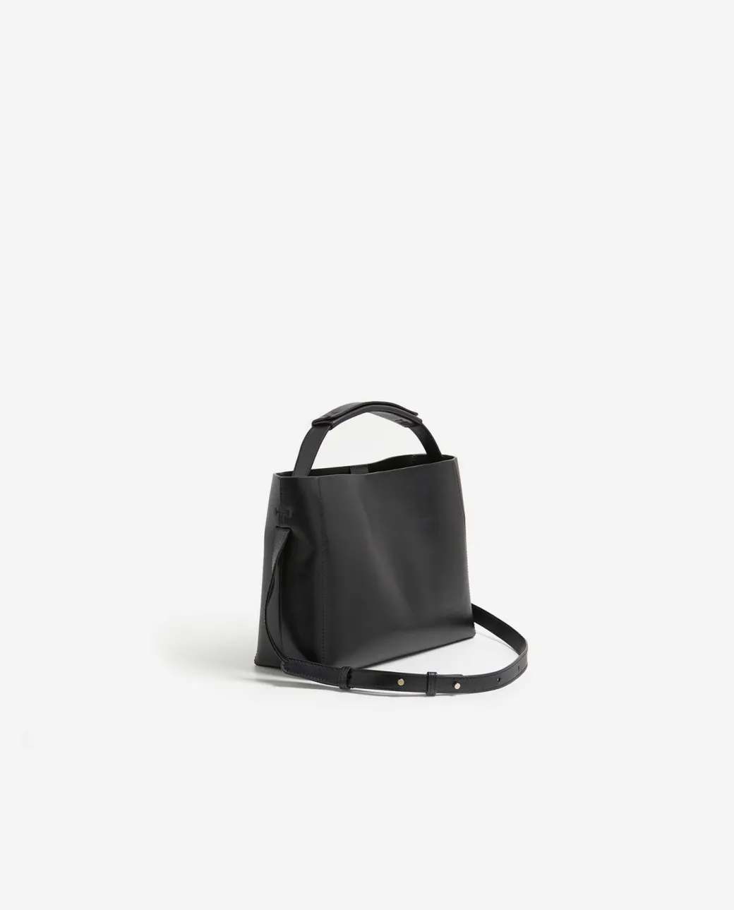 hedda_mini_handbag_leathe_3-1.webp Top Handle Bags | Shoulder Bags^Flattered Hedda Mini Handbag Leather Black