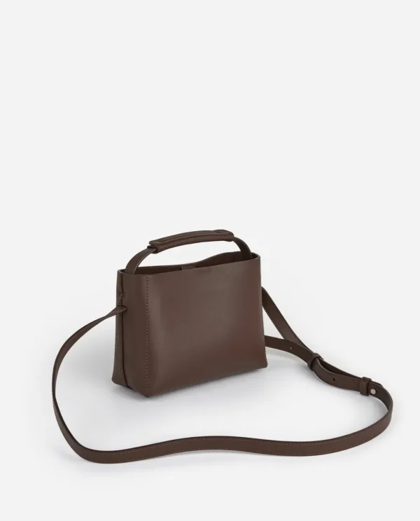 Top Handle Bags | Shoulder Bags^Flattered Hedda Mini Handbag Leather Chocolate