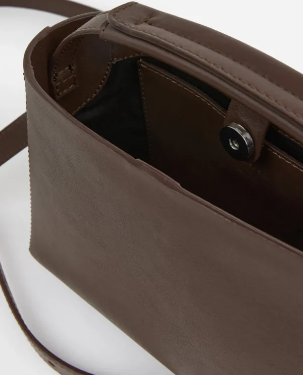 Top Handle Bags | Shoulder Bags^Flattered Hedda Mini Handbag Leather Chocolate