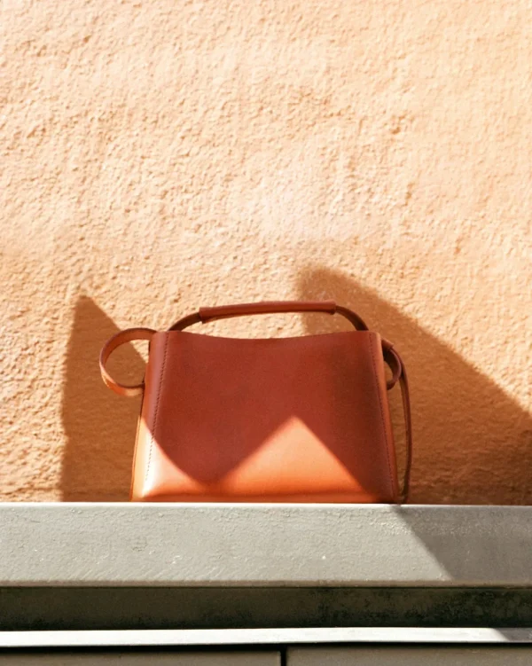 Top Handle Bags | Crosshoulder Bag^Flattered Hedda Mini Handbag Leather Red Brick