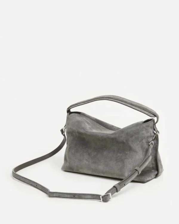Shoulder Bags | Top Handle Bags^Flattered Hera Handbag Suede Grey