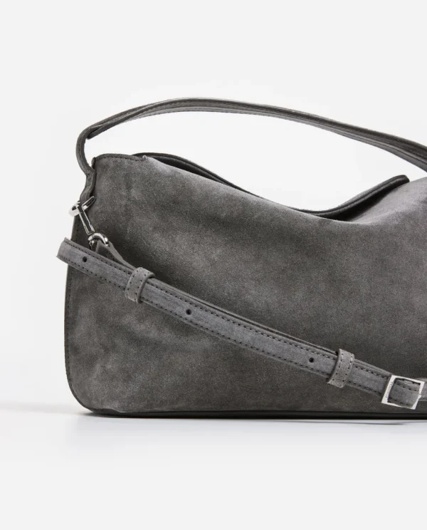 Shoulder Bags | Top Handle Bags^Flattered Hera Handbag Suede Grey