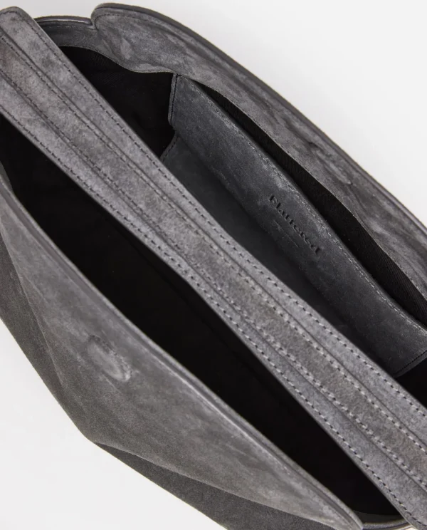 Shoulder Bags | Top Handle Bags^Flattered Hera Handbag Suede Grey