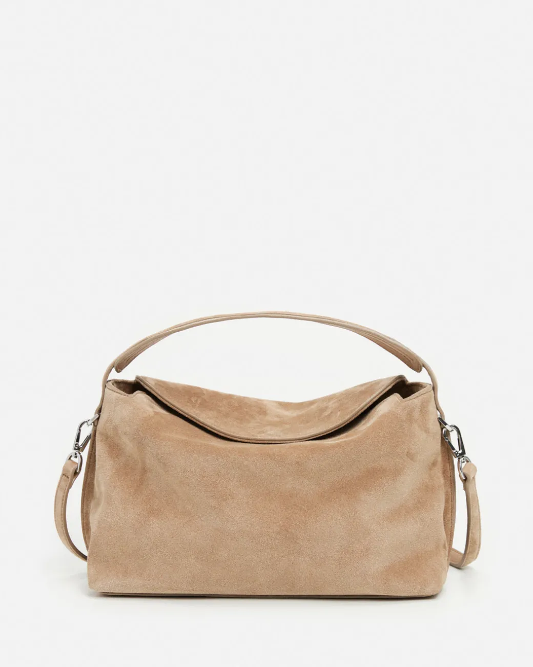 hera_handbag_suede_sand_1.webp Top Handle Bags | Shoulder Bags^Flattered Hera Handbag Suede Sand