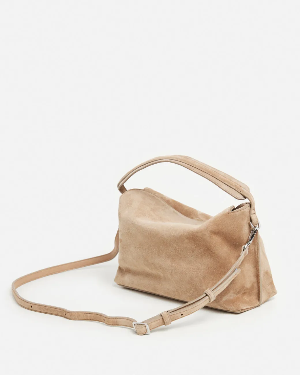 hera_handbag_suede_sand_3.webp Top Handle Bags | Shoulder Bags^Flattered Hera Handbag Suede Sand