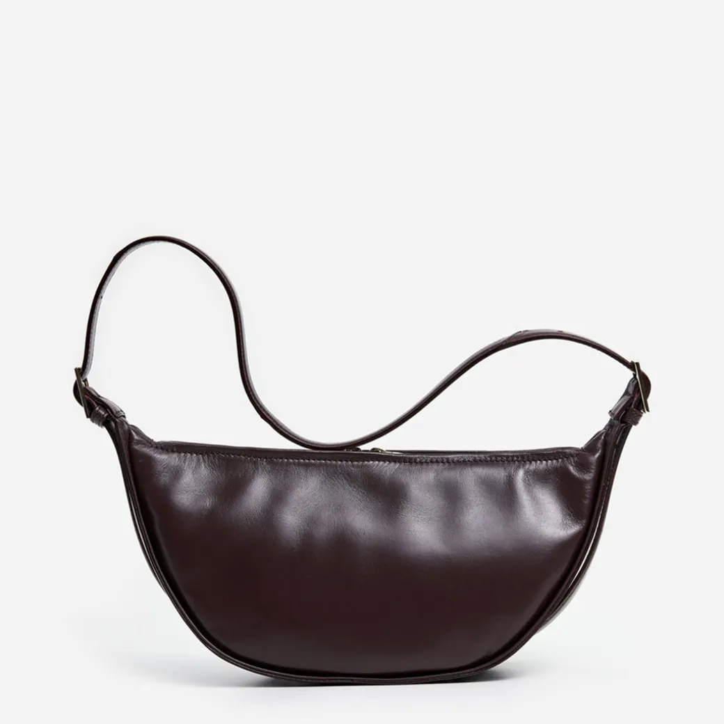 irma_shoulder_bag_leather_0-1.webp Shoulder Bags | Crosshoulder Bag^Flattered Irma Shoulder Bag Leather Burgundy