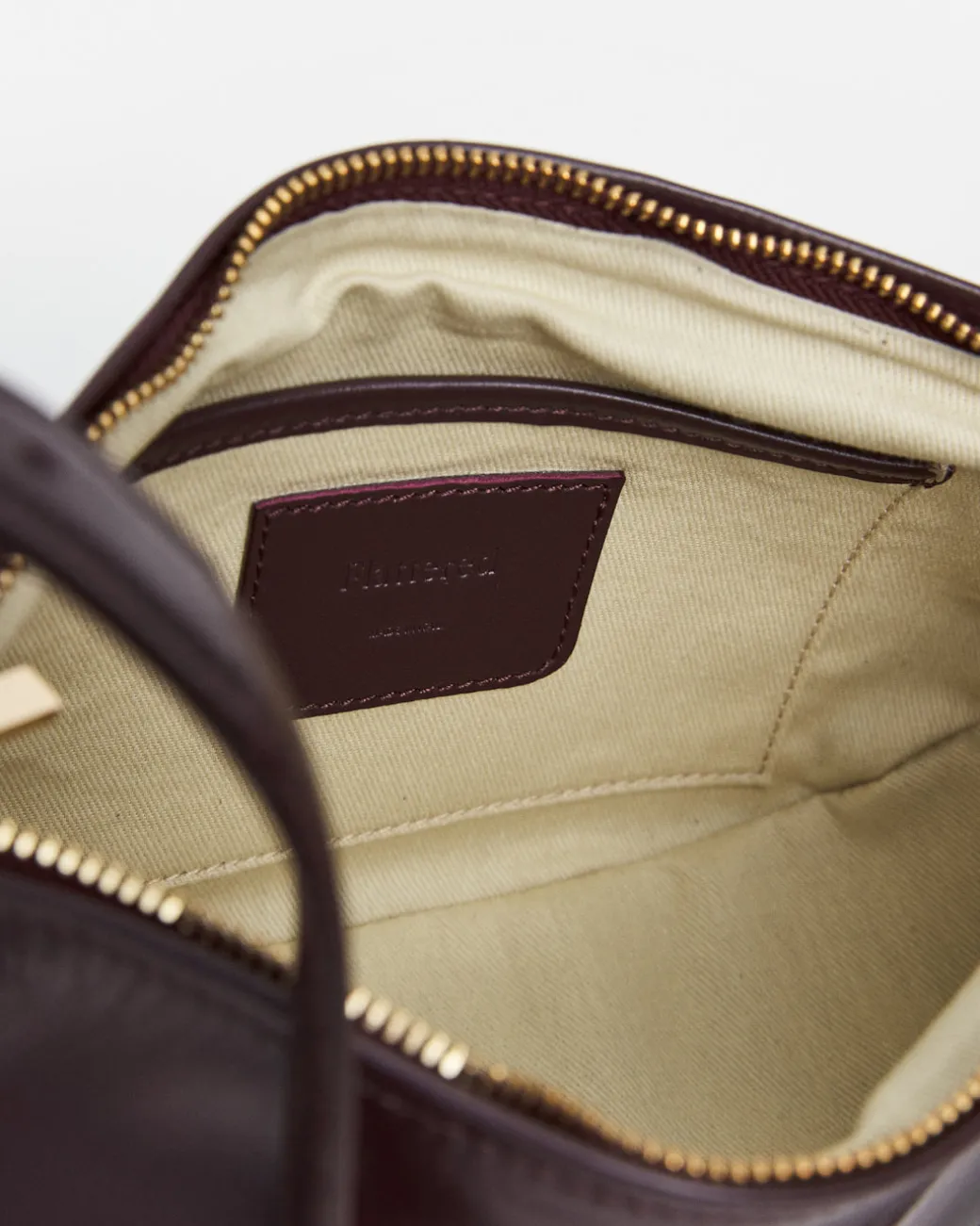 irma_shoulder_bag_leather_6-1.webp Shoulder Bags | Crosshoulder Bag^Flattered Irma Shoulder Bag Leather Burgundy
