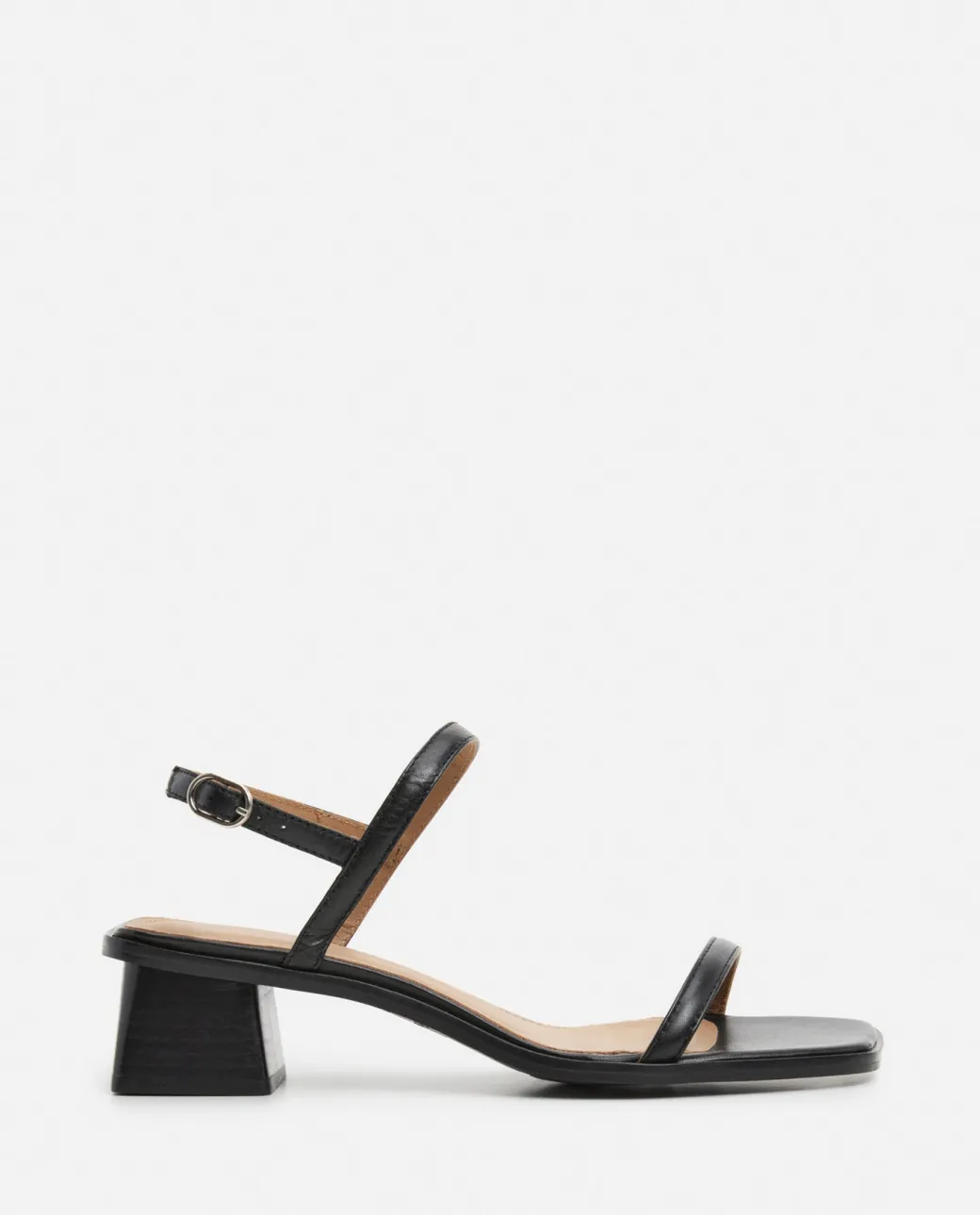 juno_leather_black_1.webp Heeled Sandals | Heels^Flattered Juno Leather Black