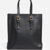 Top Handle Bags | Tote Bags^Flattered Kristine Tote Leather Black