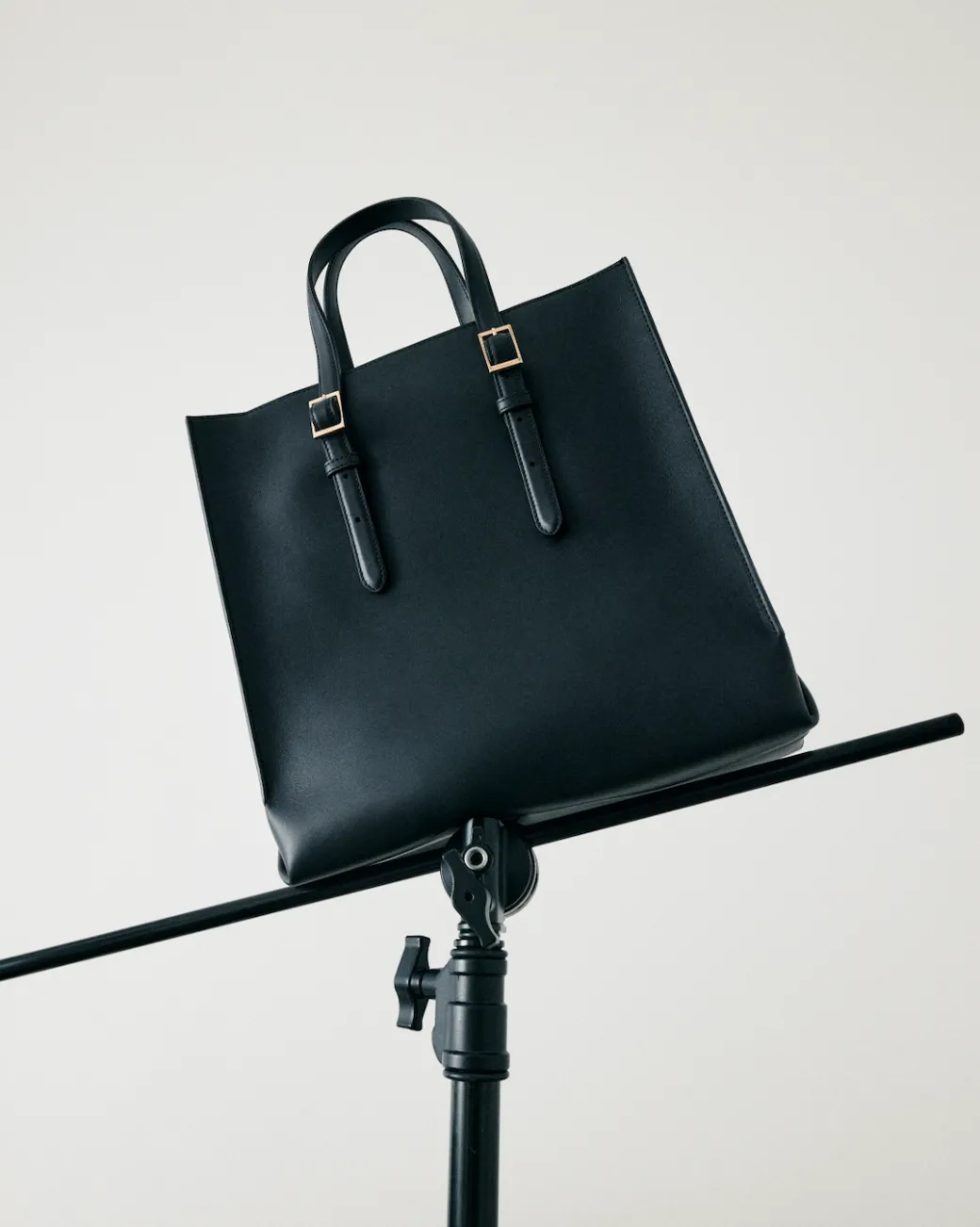 kristine_tote_leather_bla_5.webp Top Handle Bags | Tote Bags^Flattered Kristine Tote Leather Black
