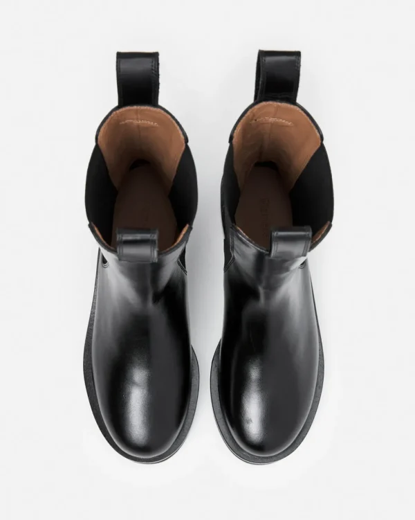 Boots^Flattered Liana Leather Black