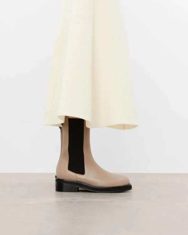 Boots^Flattered Liana Leather Taupe