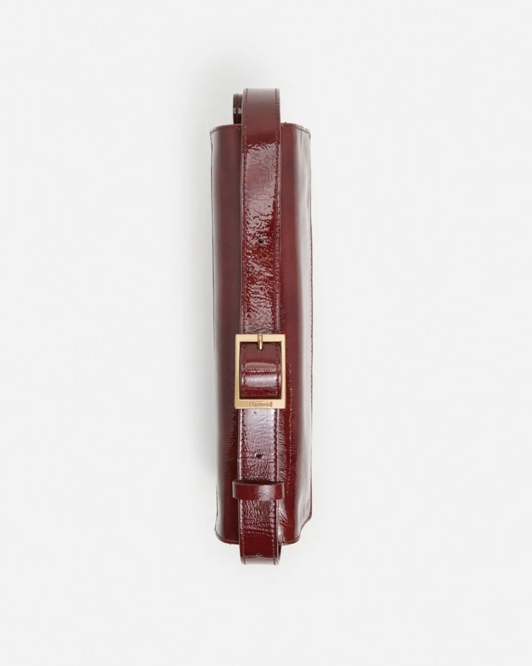 lillie_shoulder_bag_leath_10.webp Shoulder Bags^Flattered Lillie Shoulder Bag Leather Brick Red Patent