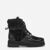 Boots^Flattered Linn Leather/Suede Black