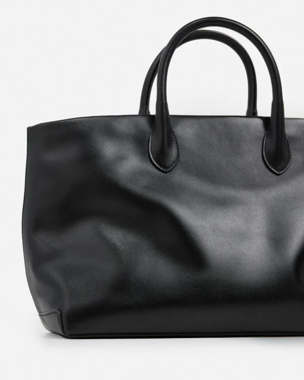 Top Handle Bags | Tote Bags^Flattered Lola Tote Leather Black