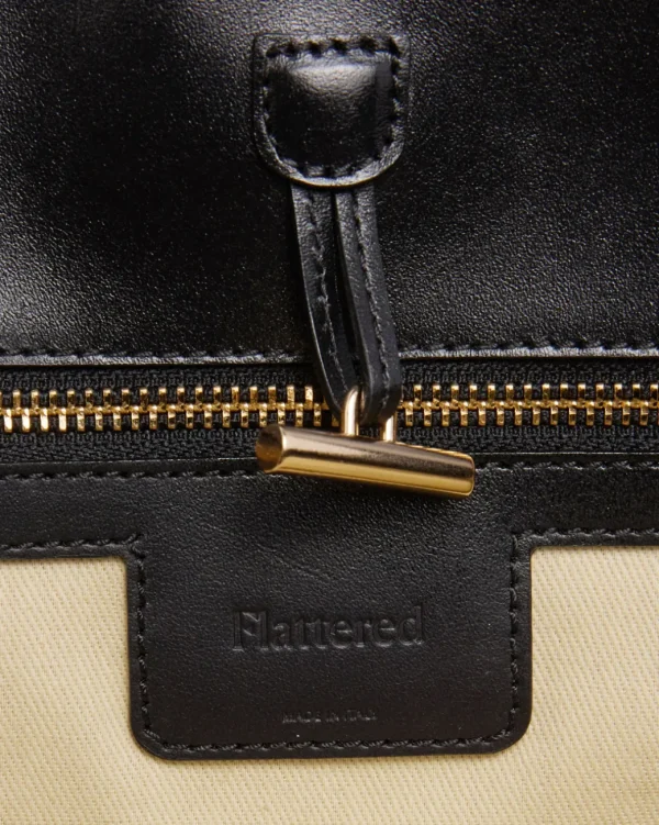 Top Handle Bags | Tote Bags^Flattered Lola Tote Leather Black