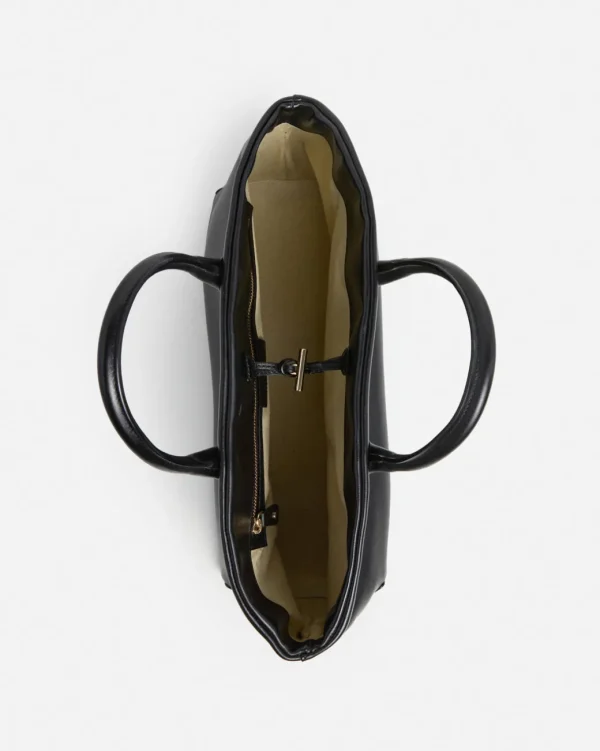 Top Handle Bags | Tote Bags^Flattered Lola Tote Leather Black