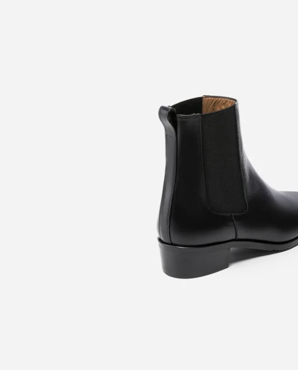 Boots^Flattered Lucile Leather Black