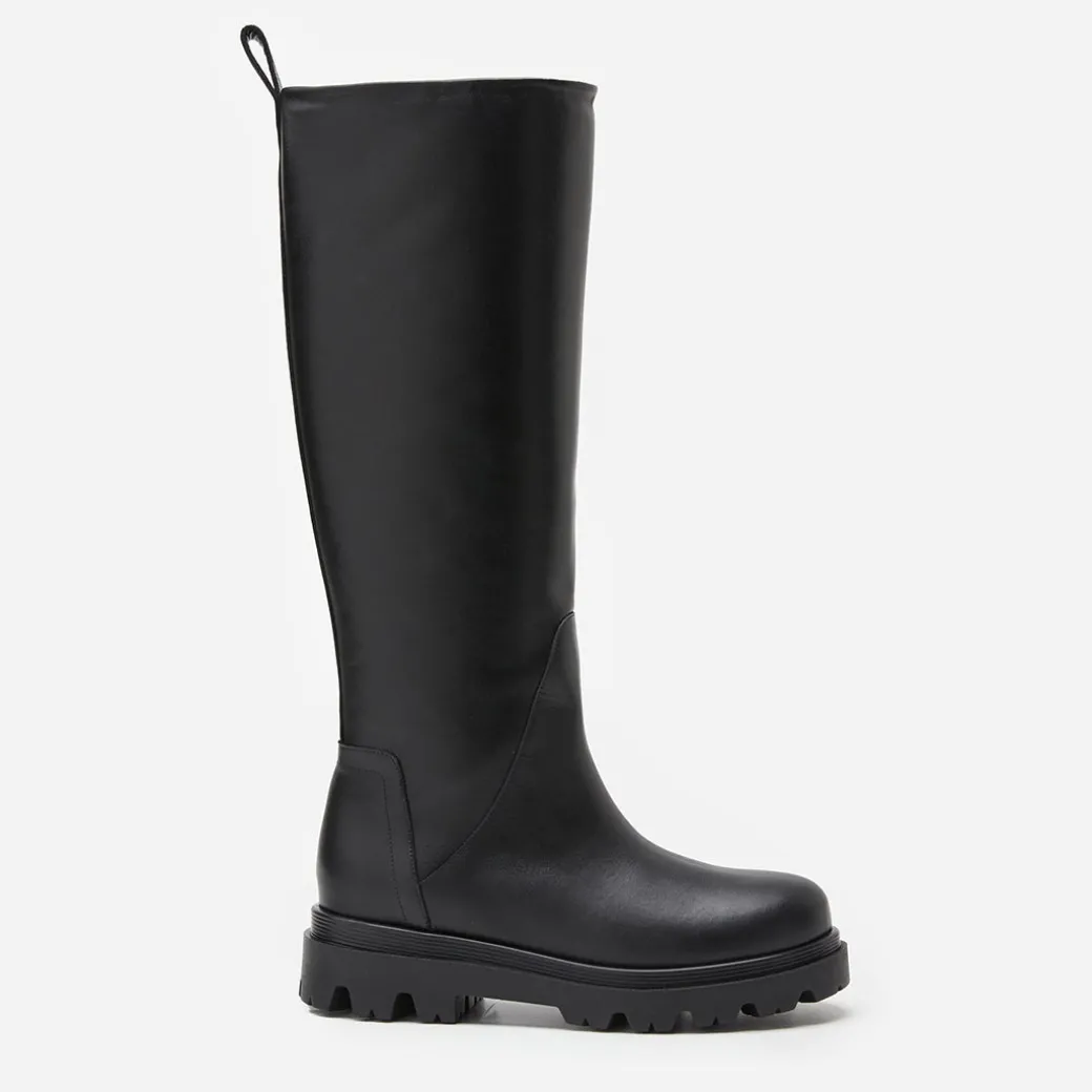luna_leather_black_0.webp High-Shaft Boots | Boots^Flattered Luna Leather Black