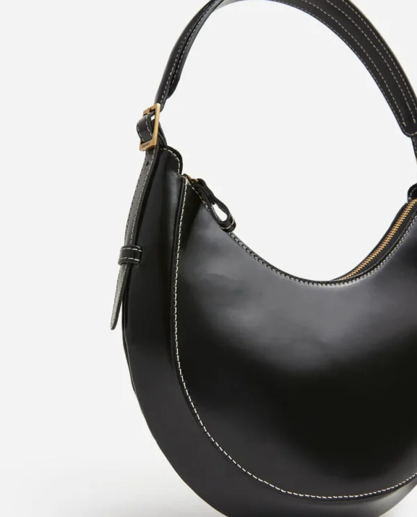 Shoulder Bags | Crosshoulder Bag^Flattered Lunar Shoulder Bag Leather Black