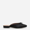 Sandals | Ballet Flats^Flattered Malva Satin Black