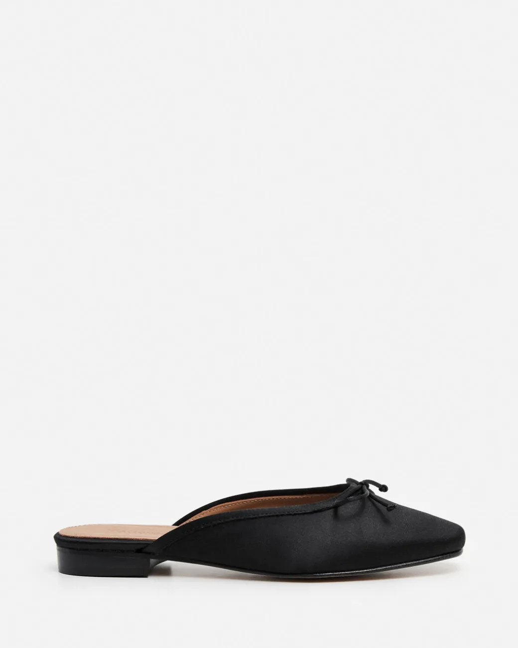 malva_satin_black_1.webp Sandals | Ballet Flats^Flattered Malva Satin Black