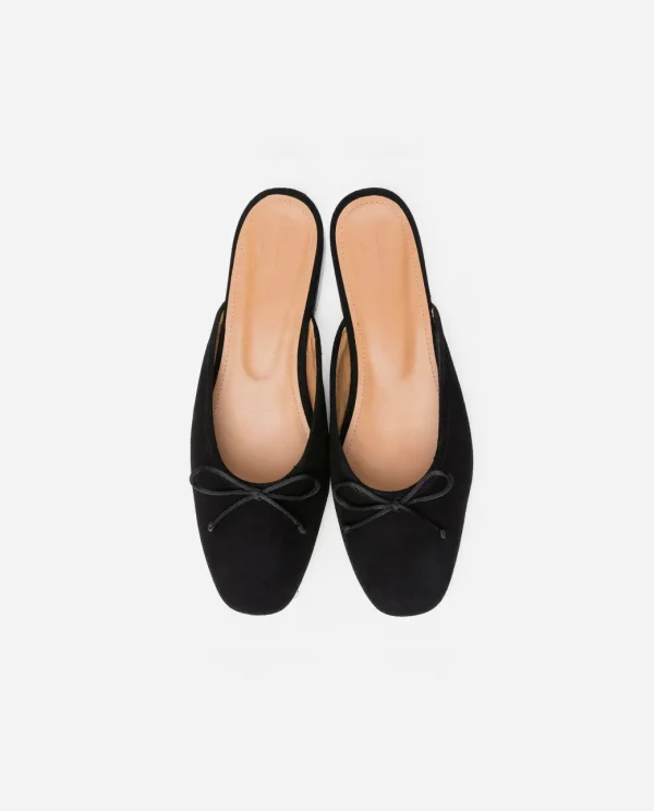 Ballet Flats | Sandals^Flattered Malva Suede Black