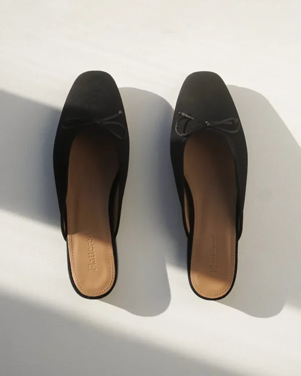 Ballet Flats | Sandals^Flattered Malva Suede Black