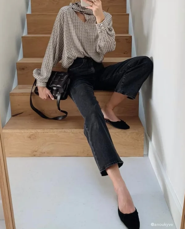 Ballet Flats | Sandals^Flattered Malva Suede Black