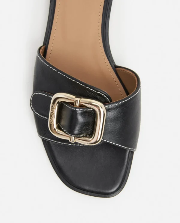 Sandals^Flattered Mimi Leather Black