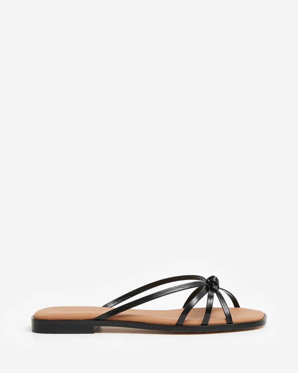 mimosa_leather_black_1.webp Sandals^Flattered Mimosa Leather Black