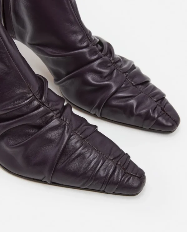 Boots^Flattered Minna Leather Burgundy