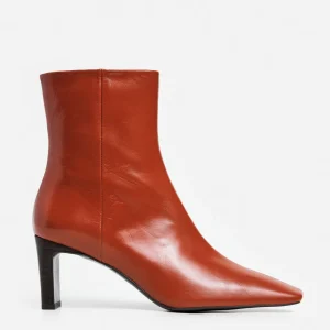 Boots^Flattered Moa Leather Red Brick